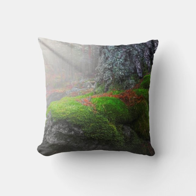 Moss in the Forest Cushion (Front)