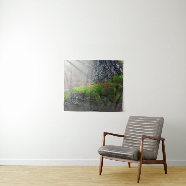 Moss in the Forest Tapestry (In Situ (Horizontal))