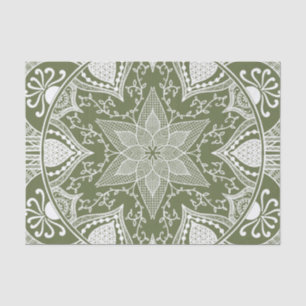 Moss Mandala Tissue Paper