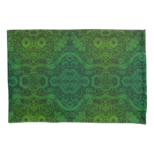 Moss Mirrored Coils Pillowcase