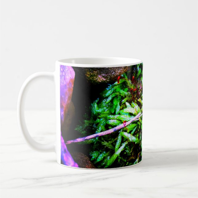 Moss on Rocks Coffee Mug (Left)