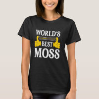Moss Surname Funny Team Family Last Name World's B