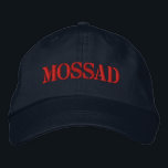 MOSSAD EMBROIDERED HAT<br><div class="desc">HEROES ALL.</div>