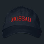 MOSSAD EMBROIDERED HAT<br><div class="desc">HEROES ALL.</div>