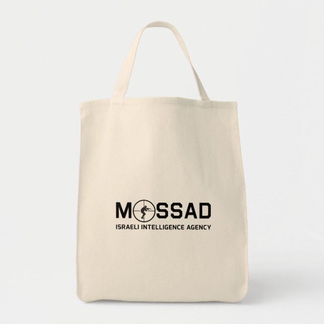 Mossad - Israeli Intelligence Agency - IDF Tote Bag (Front)