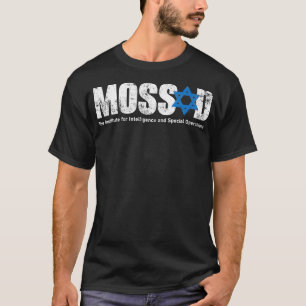 MossadIsraeli Secret Service Menorah Tel Aviv 3 T-Shirt
