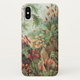 Mosses, Muscinae Laubmoose by Ernst Haeckel iPhone X Case