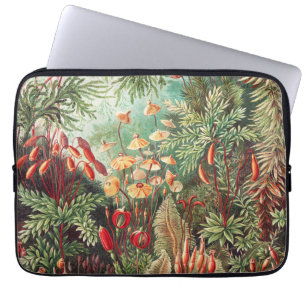 Mosses, Muscinae Laubmoose by Ernst Haeckel Laptop Sleeve