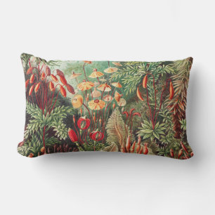 Mosses, Muscinae Laubmoose by Ernst Haeckel Lumbar Cushion