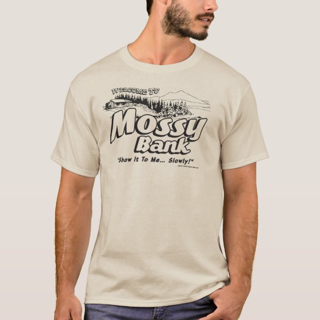 "Mossy Bank" T-Shirt (Front)