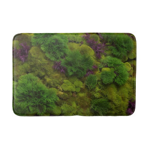 Mossy bath mat