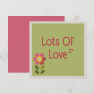 MOSSY BLOOM - Mother's Day Floral Invitation Card