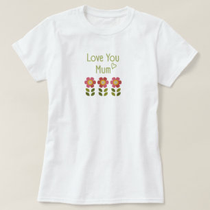 Mossy Bloom - Mother's Day Floral T-shirt