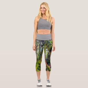 Mossy Forest Capri Leggings
