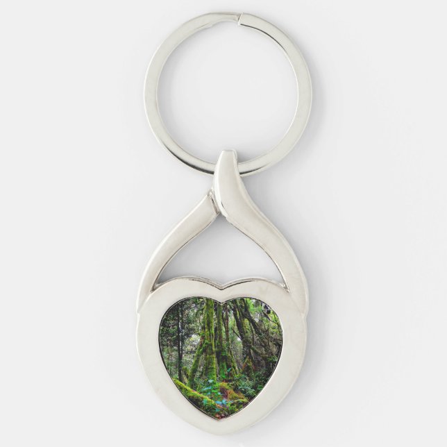 Mossy Forest Key Ring (Front)