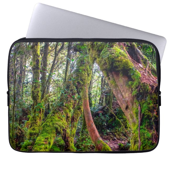 Mossy Forest Laptop Sleeve (Front)