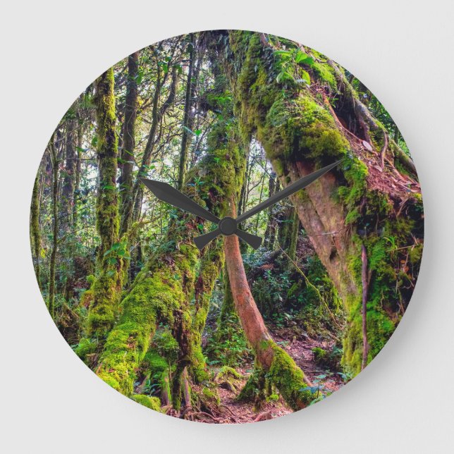 Mossy Forest Large Clock (Front)