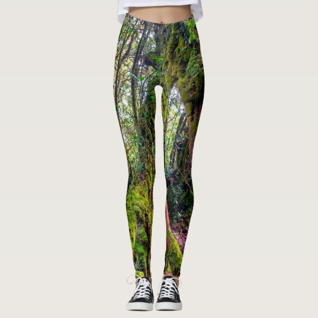 Mossy Forest Leggings (Front)