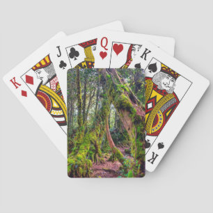 Mossy Forest Playing Cards