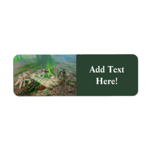 Mossy Frog Label Return Address Label