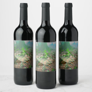 Mossy Frog Wine Label