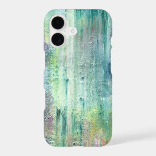 Mossy-Rustic Hand Painted Abstract Art