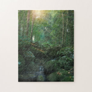 Mossy Woodland Stream Jigsaw Puzzle
