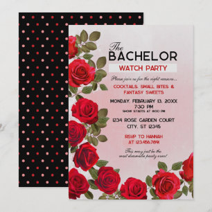 Most Dramatic Bachelor Watch Party Invitation