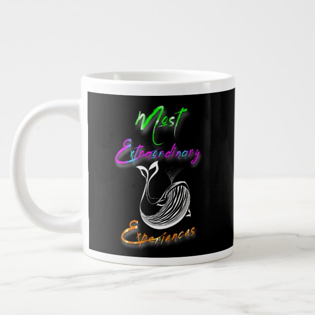Most Extraordinary Experiences Large Coffee Mug (Left)