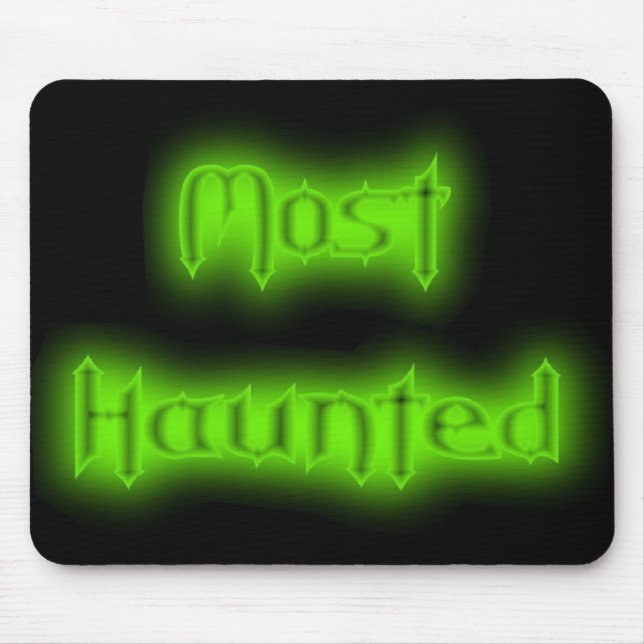 Most Haunted Mouse Pad (Front)