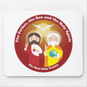 Most Holy Trinity Mouse Pad