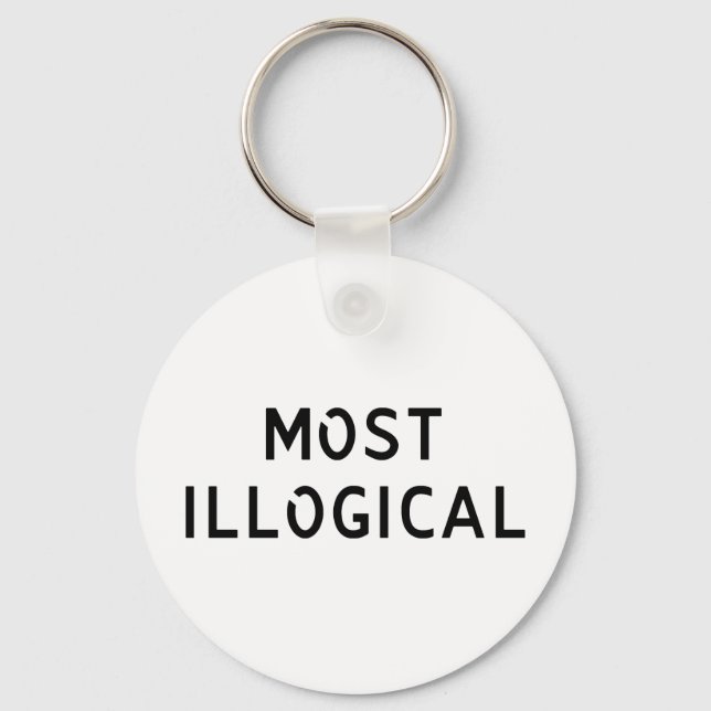 Most Illogical Key Ring (Front)