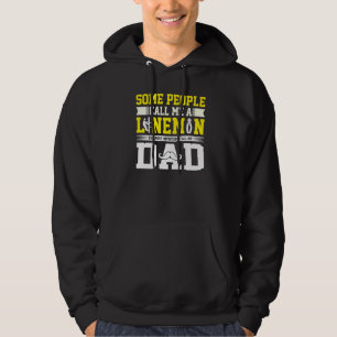 Most Important Call Me Dad Lineman Daddy Hoodie