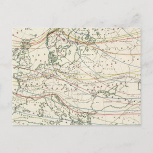 most important cultural distribution postcard