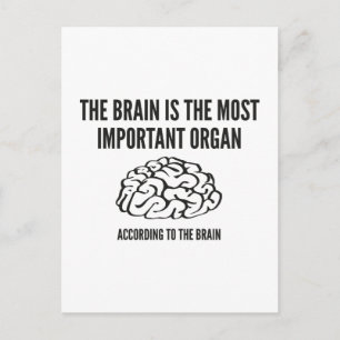 Most Important Organ Postcard