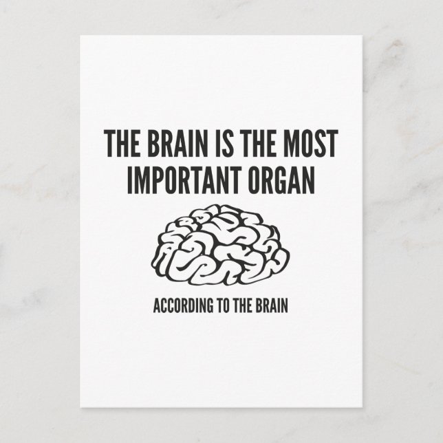 Most Important Organ Postcard (Front)