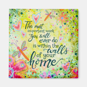 ‘“Most Important Work”’ Inspirivity Magnet