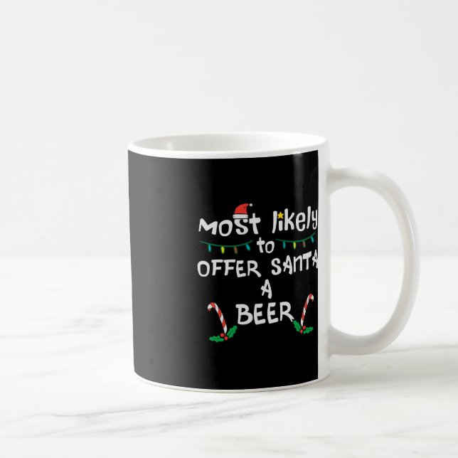 Most Likely Offer Santa Christmas Xmas Family Matc Coffee Mug (Right)