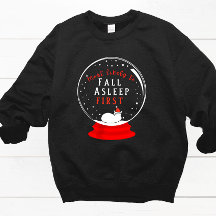 Most likely snowglobe matching Christmas pyjamas