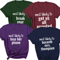 Most Likely To Bachelorette Party Girl Trip Custom