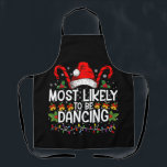 Most Likely To Be Dancing Matching Family Apron<br><div class="desc">Most Likely To Be Dancing Matching Family</div>