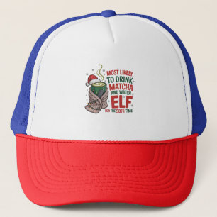 Most Likely to Be on Santa’s Nice List Christmas Trucker Hat