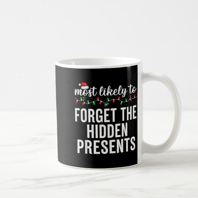 Most Likely To Christmas Matching Family Pajamas A Coffee Mug (Right)