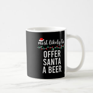 Most Likely To Christmas Matching Family Pyjamas F Coffee Mug