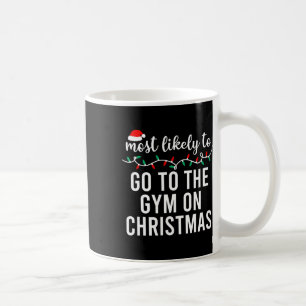 Most Likely To Christmas Matching Family Pyjamas F Coffee Mug