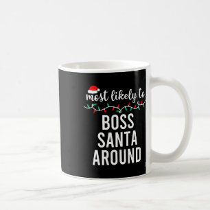 Most Likely To Christmas Matching Family Pyjamas F Coffee Mug