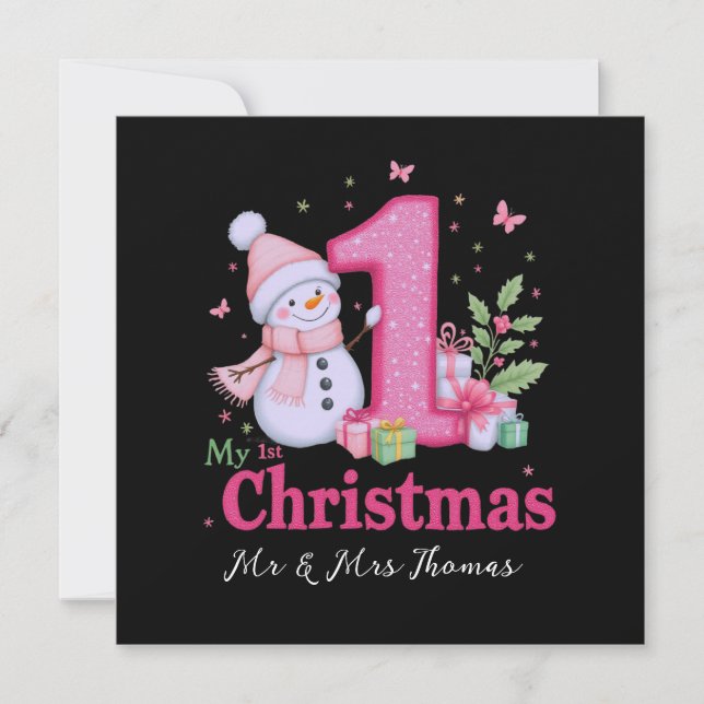  Most Likely to Dance with Santa, Bruh  Invitation (Front)