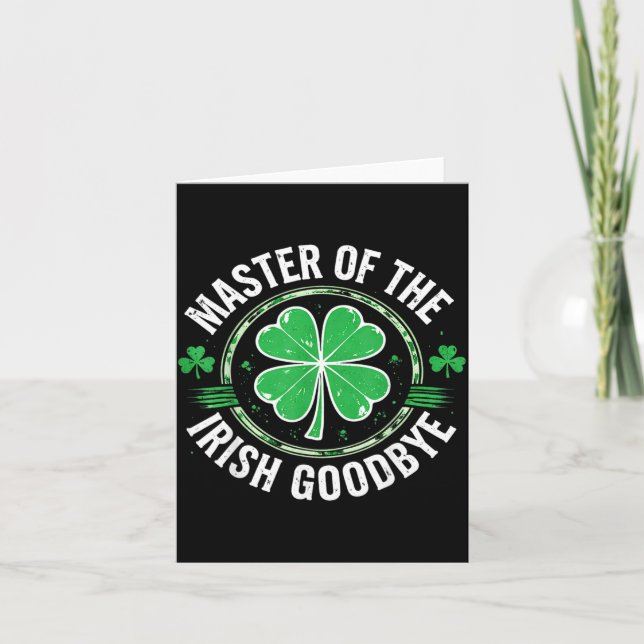 Most Likely to Do an Irish Good Card (Front)