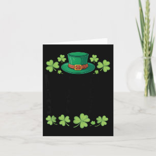 Most likely to do an irish goodbye funny st patric card