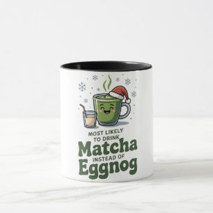 Most Likely To Drink Matcha Instead Of Eggnog Mug